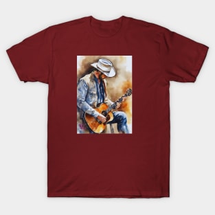 Country music guitarist T-Shirt